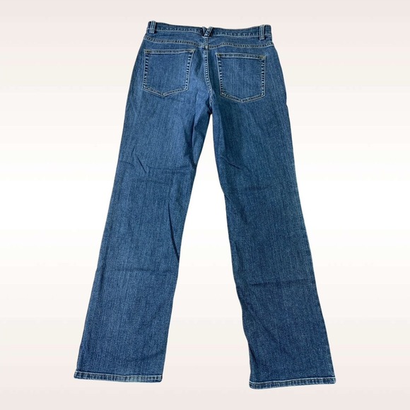 Duluth Trading Womens 4 (30x29) Blue Daily Denim Bootcut Jeans Stretch Indigo - Picture 2 of 10